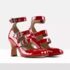 Animal Toe Three-Strap Shoe Animal Toe Three-Strap Shoe