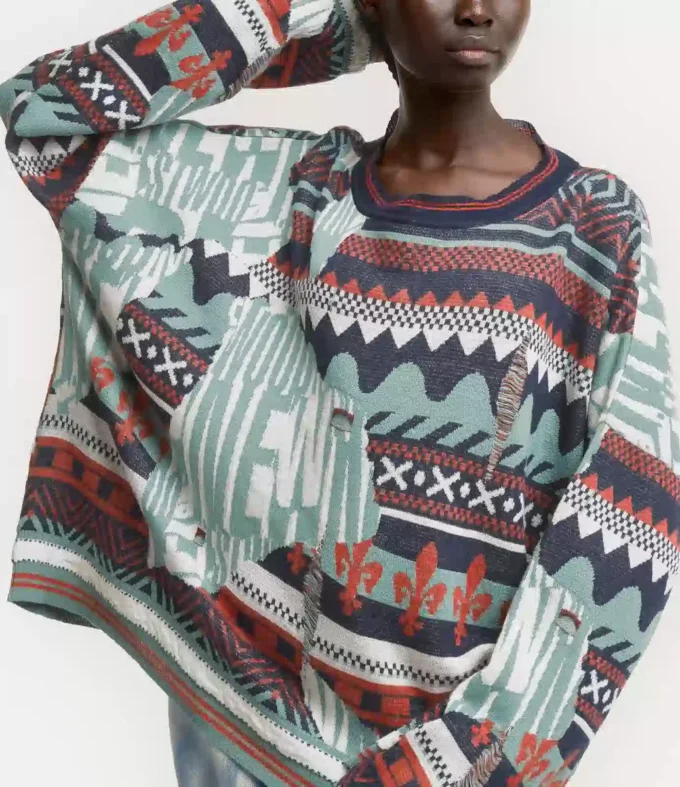Broken Fair Isle Jumper