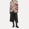 Dual Tartan Cardigan