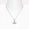 Mayfair Bas Relief Pendant Necklace