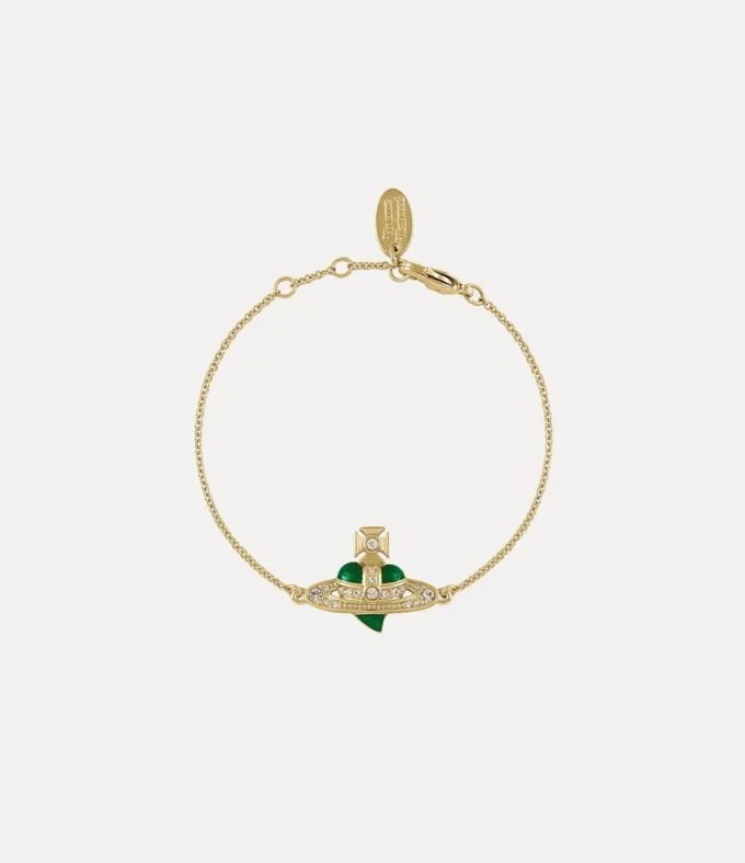 New Diamante Heart Bracelet