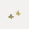 New Diamante Heart Earrings