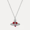 New Diamante Heart Pendant Necklace