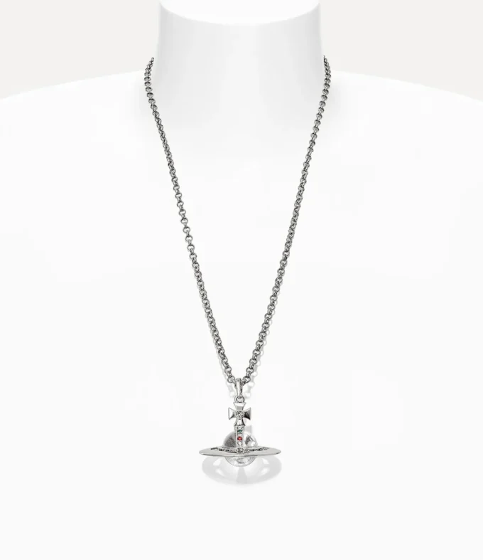 New Small Orb Pendant Necklace