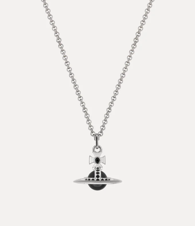 New Tiny Orb Pendant Necklace