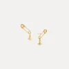 Safety Pin Earrings