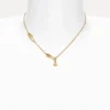 Safety Pin Pendant Necklace