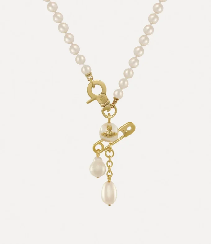 Small Claude Pearl Necklace