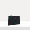 Small Flat Zip Clutch