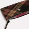 Small Flat Zip Clutch